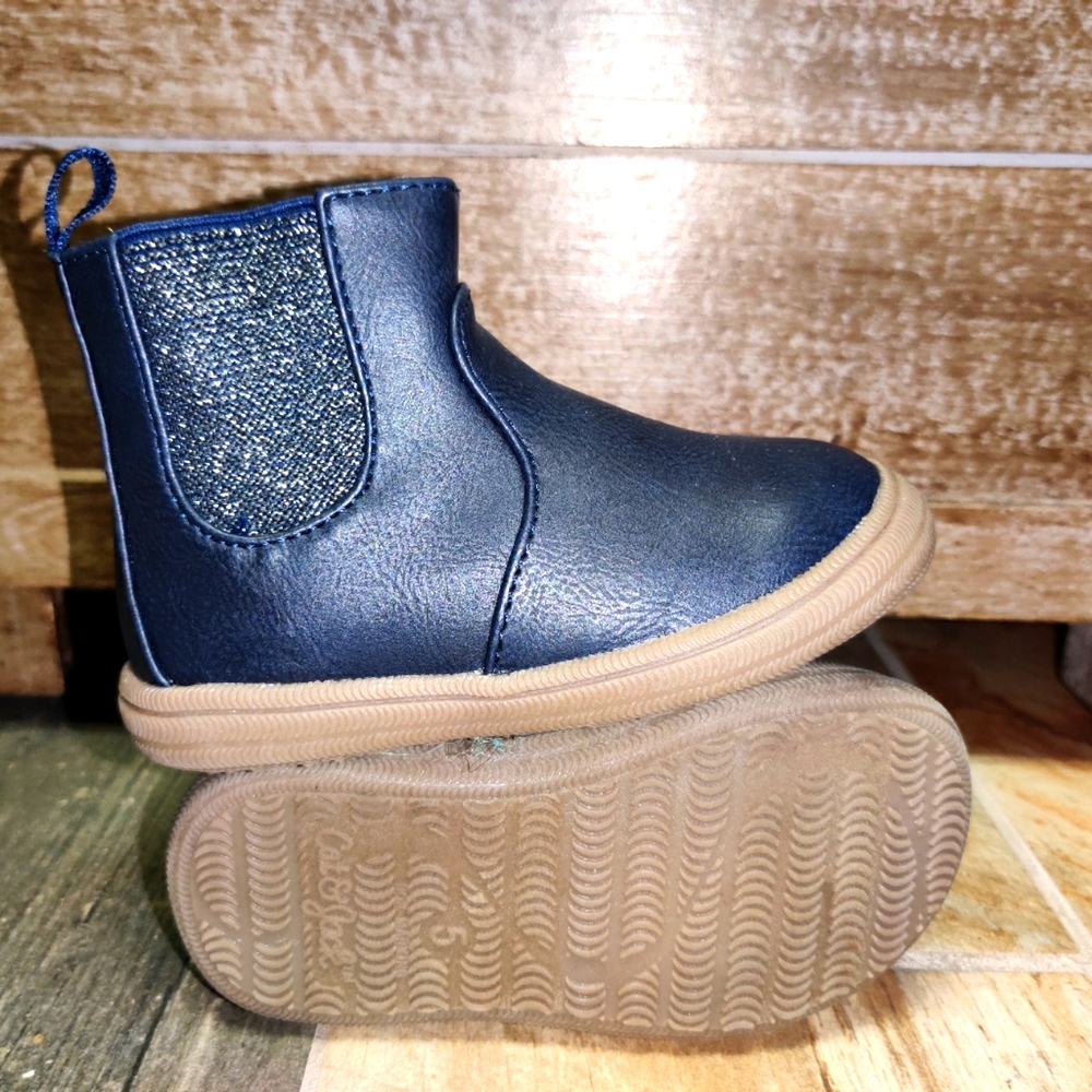 Cat & Jack Navy Blue Bootie style Boot Toddler size 5c